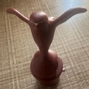 Alessi Burgundy-red Bird Whistle